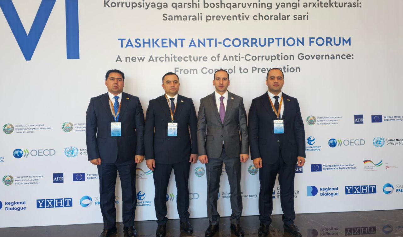 Иштироки ҳайати расмии Агентӣ дар Форуми VIзиддикоррупсионии Тошканд